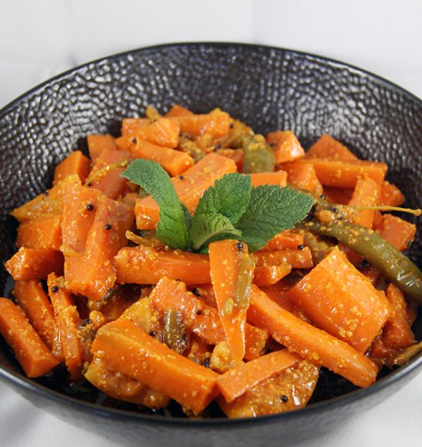 Carrot Achaar Indian Carrot Pickle